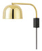 Normann Copenhagen Wandlamp Grant Metaal - Messing