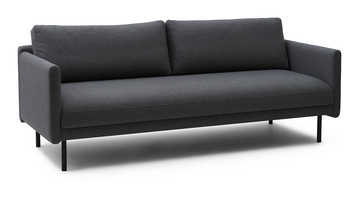 Normann Copenhagen Driezitsbank Rar 204cm, Stof - Donkergrijs