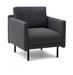 Normann Copenhagen Fauteuil Rar Re-Born-stof - Donkergrijs