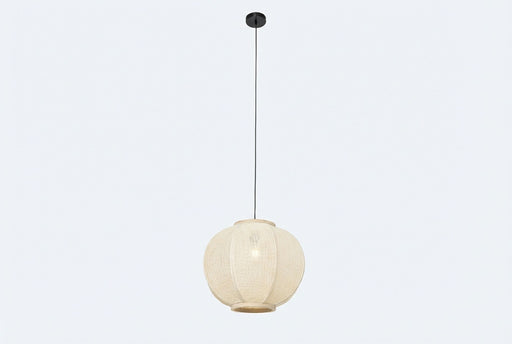 Oosterse hanglamp naturel stof 48 cm - Rob