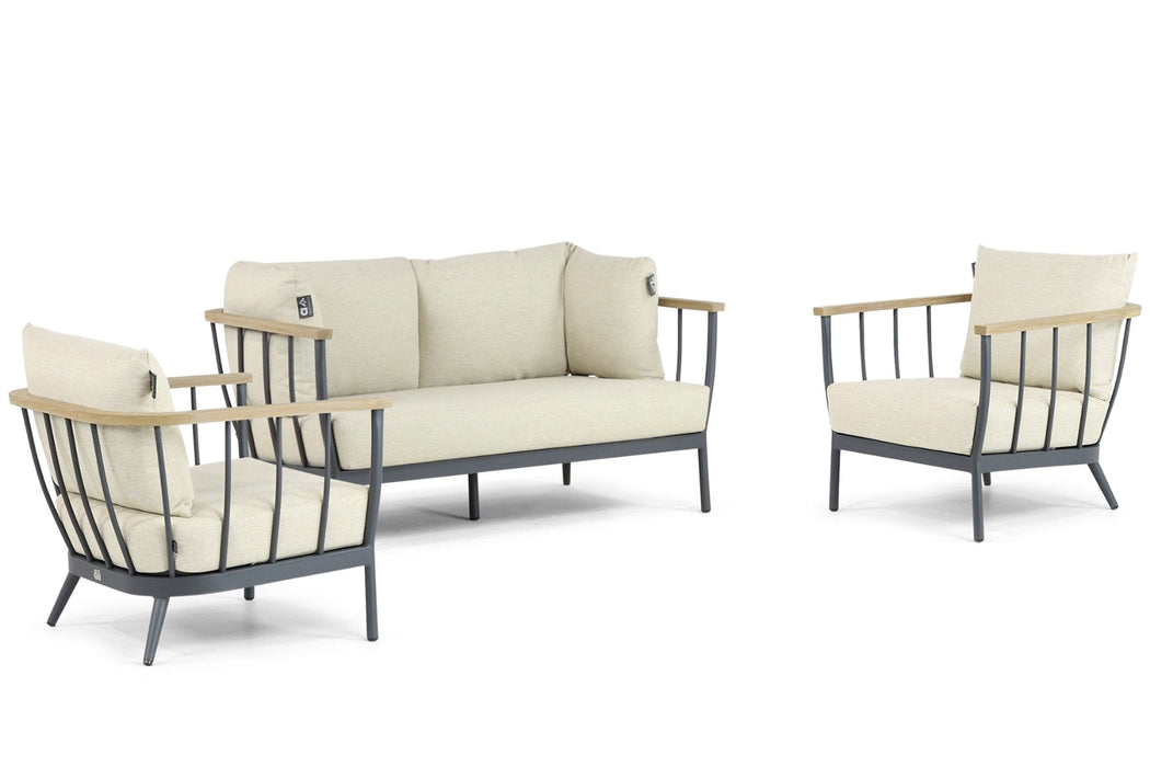 Apple Bee Condor stoel-bank loungeset 3-delig - 23349