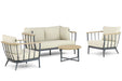Apple Bee Condor stoel-bank loungeset 4-delig - 23351