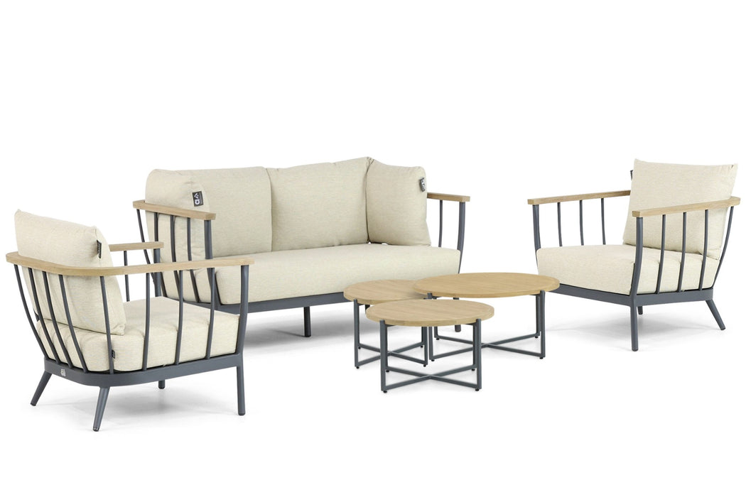 Apple Bee Condor stoel-bank loungeset 6-delig - 24579