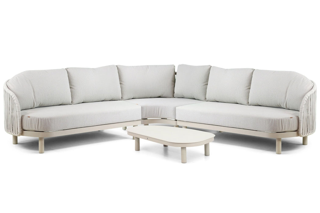 Santika Nanda hoek loungeset 4-delig - 23141