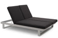 Lifestyle Massimo ligbed met kussen wit/carbon