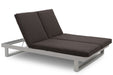 Lifestyle Massimo ligbed met kussen wit/dark grey
