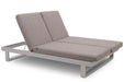 Lifestyle Massimo ligbed met kussen wit/earth