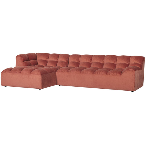 WOOOD Loungebank Allure Links, Velvet - Blush - ThatLyfeStyle