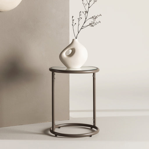Nohr Ronde Bijzettafel Pella 35cm - Bruin