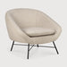 Ethnicraft Fauteuil Barrow Structuurstof