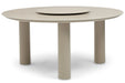 Coco Trino dining tuintafel 158 cm met lazy susan - 27339
