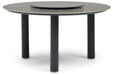 Coco Trino dining tuintafel 140 cm met lazy susan - 27337