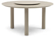 Coco Trino dining tuintafel 140 cm met lazy susan - 27336