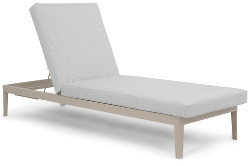 Lifestyle Mateo ligbed met kussen loft/soft grey