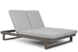 Lifestyle Massimo ligbed met kussen antraciet/earth