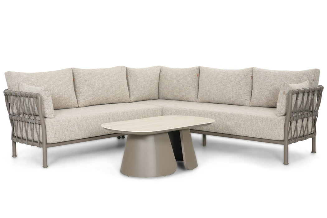 Santika Miyoura hoek loungeset 4-delig - 26035