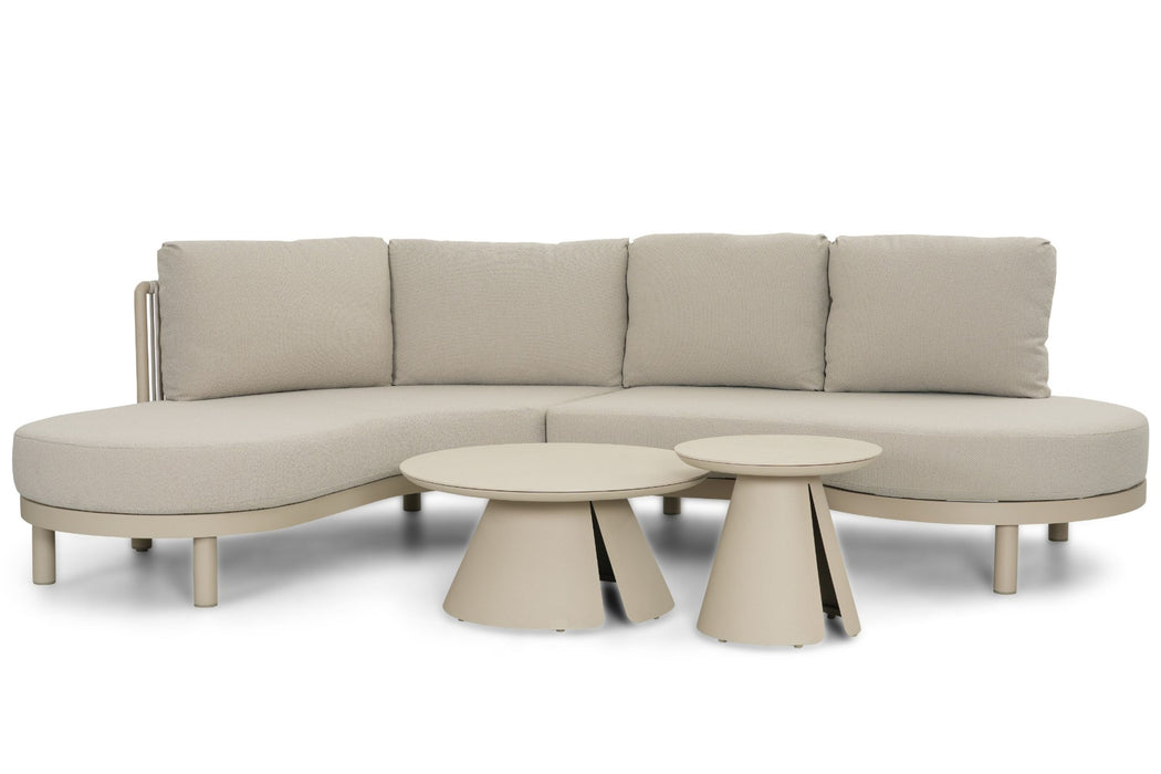 Santika Nanda/Cayora 50/80 cm organisch loungeset 4-delig - 26049