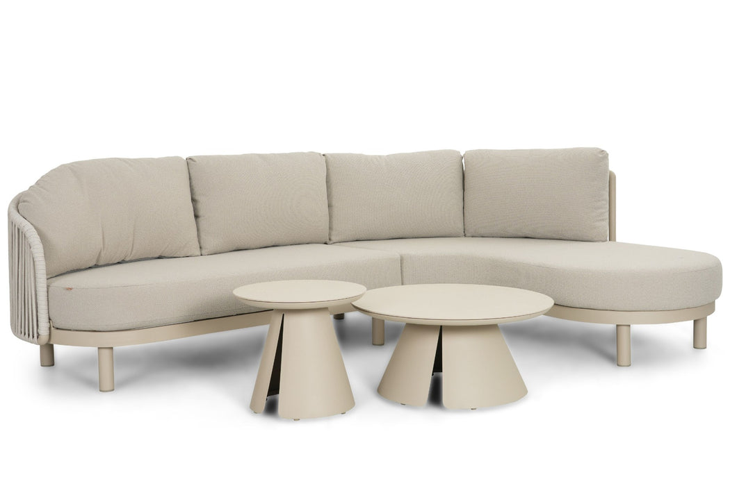 Santika Nanda/Cayora 50/80 cm hoek loungeset 4-delig - 26048