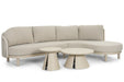Santika Nanda/Cayora 50/80 cm hoek loungeset 4-delig - 26048