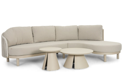 Santika Nanda/Cayora 50/80 cm hoek loungeset 4-delig - 26048