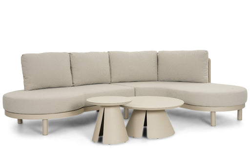 Santika Nanda/Cayora 50/80 cm organisch loungeset 4-delig - 26050