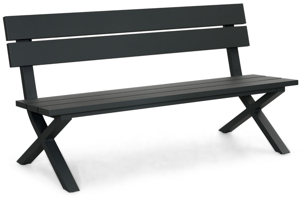 Presto Crosano tuinbank aluminium 160 cm - 25498