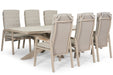 Lifestyle Vivaro/Belluno 220x100 cm dining tuinset 7-delig