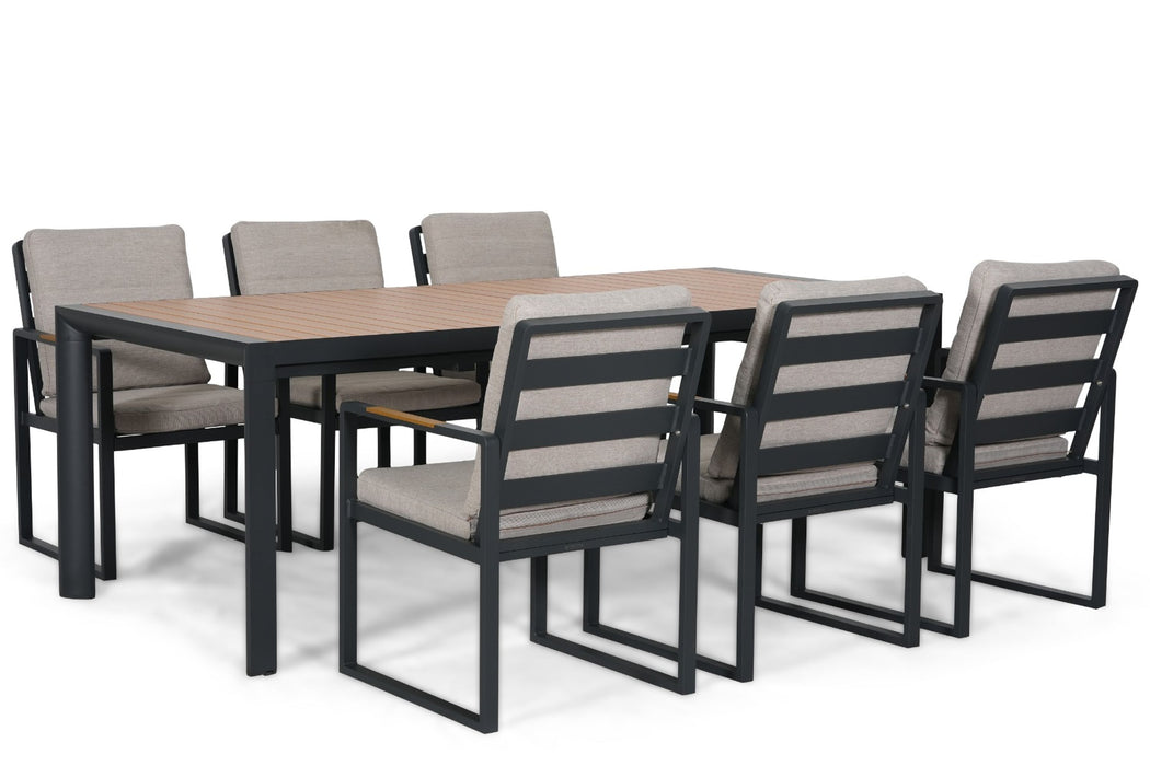 Lifestyle Alessio/Allungo dining tuinset 7-delig - 27318