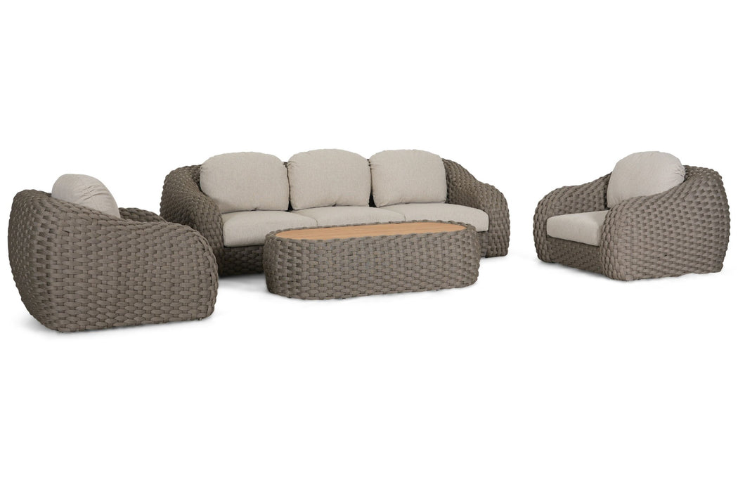 Santika Corda stoel-bank loungeset 4 delig