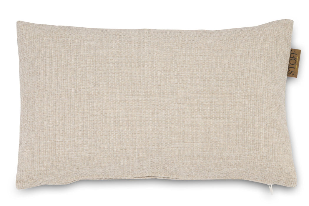 Stoff Mocha Weave sierkussen 50 x 30 cm