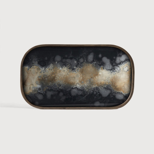 Ethnicraft Dienblad Organic 42 x 24cm - Zwart - ThatLyfeStyle
