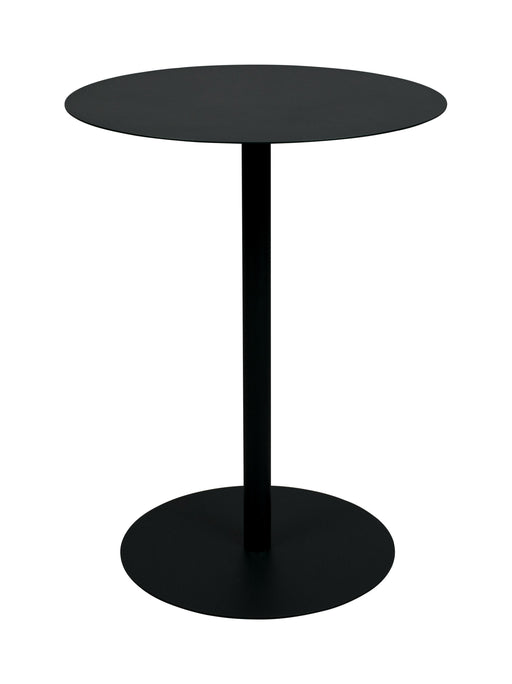 Zuiver Ronde Bistrotafel Snow Staal, 57cm - Zwart