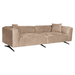 Richmond 3-zits Bank Hoxton Chenille, 255cm - Beige