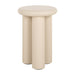 Richmond Ronde Bijzettafel Elbaz 35cm - Beige