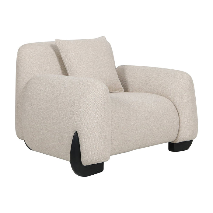 Richmond Fauteuil Godiva Bouclé - Beige