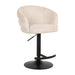 Richmond Draaibare Barstoel Nikki Chenille Beige (zithoogte 61-86 cm)