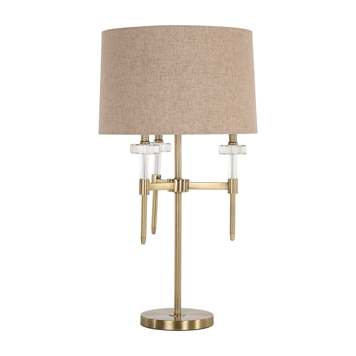 Richmond Tafellamp Josie 80cm - Brushed gold