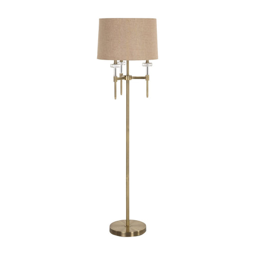 Richmond Vloerlamp Josie 161cm hoog - Brushed Gold