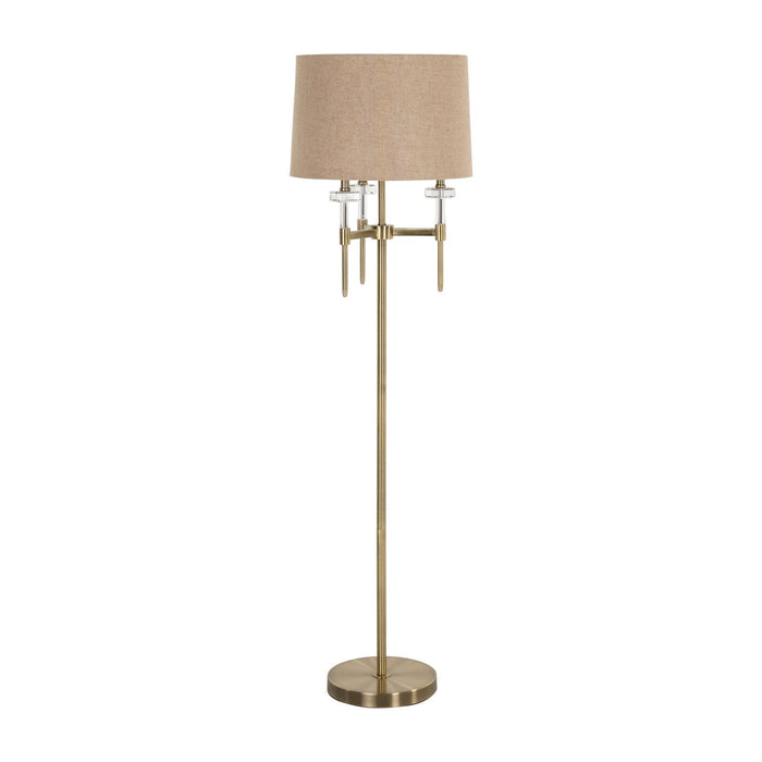 Richmond Vloerlamp Josie 161cm hoog - Brushed Gold