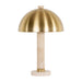 Richmond Tafellamp Jara Travertin, 53cm - Brushed gold