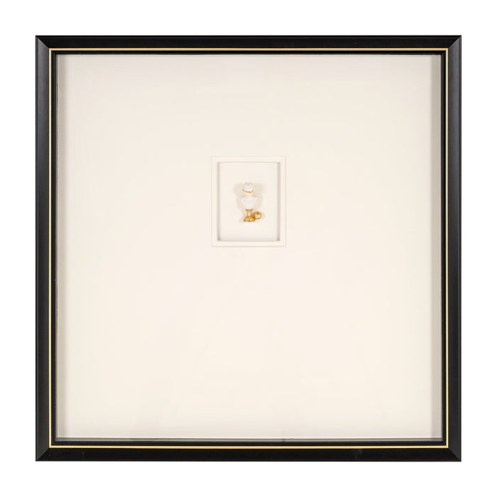 Richmond Wall Art Danni 80 x 80cm - Zwart