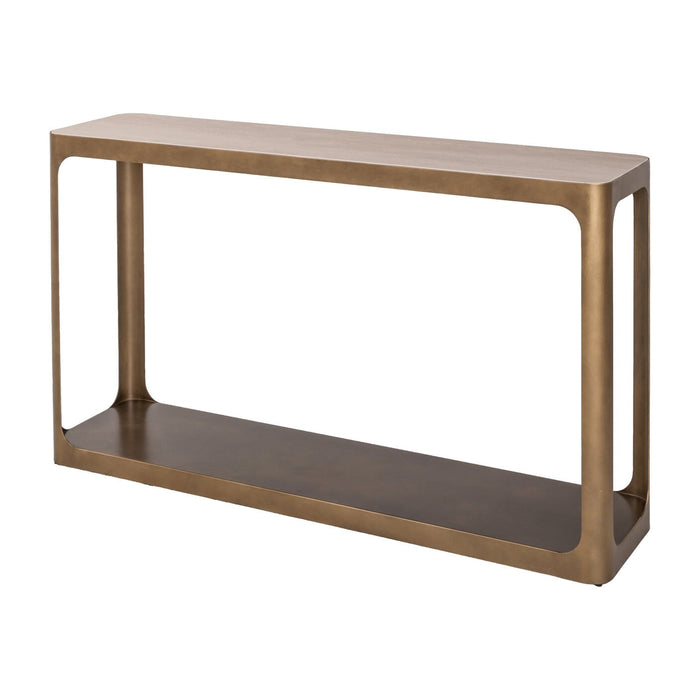 Richmond Sidetable Claridge Keramiek/Glas en ijzer, 140cm - Zand