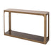 Richmond Sidetable Claridge Keramiek/Glas en ijzer, 140cm - Zand