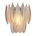 Richmond Wandlamp Chloe Glas - Brass Antique