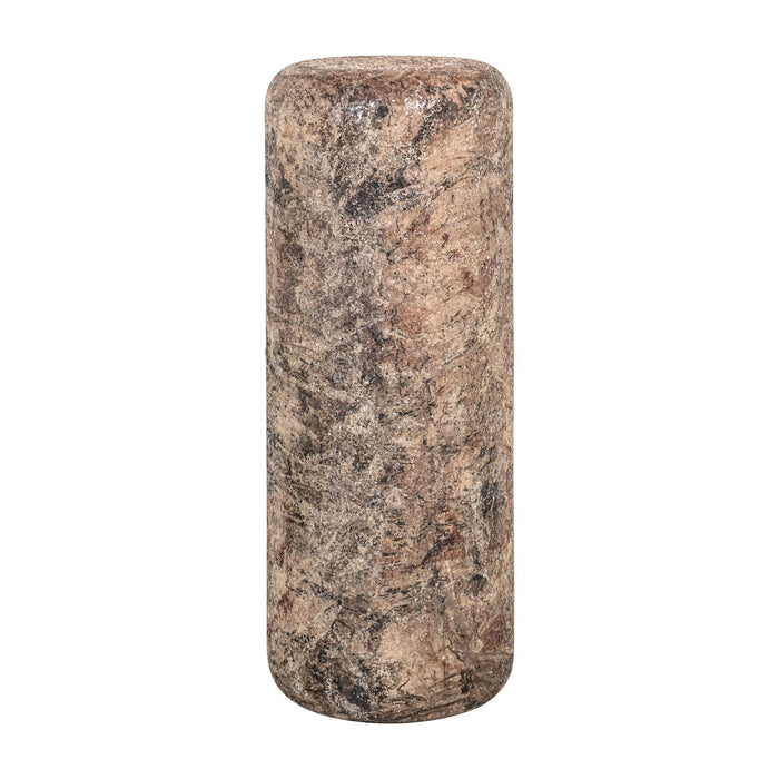 Richmond Zuil Mayah Marmerlook, 80cm hoog - Beige