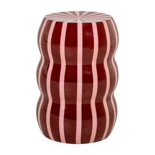 Richmond Bijzettafel Yalou 33cm - Rood - Rond - ThatLyfeStyle