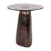 Richmond Organische Bijzettafel Hayden Glas, 57 x 55cm - Brons - ThatLyfeStyle