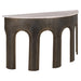 Richmond Sidetable Sanchis Marmer en Brass Antique, 140cm - Goud