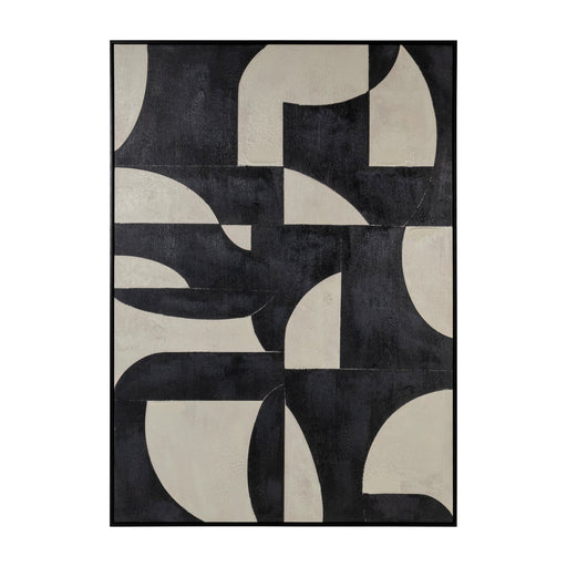 Richmond Wall Art Splendor 140 x 100cm - Zwart