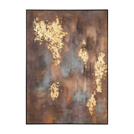 Richmond Wall Art Golden Gleam Jute, 140 x 100cm - Goud